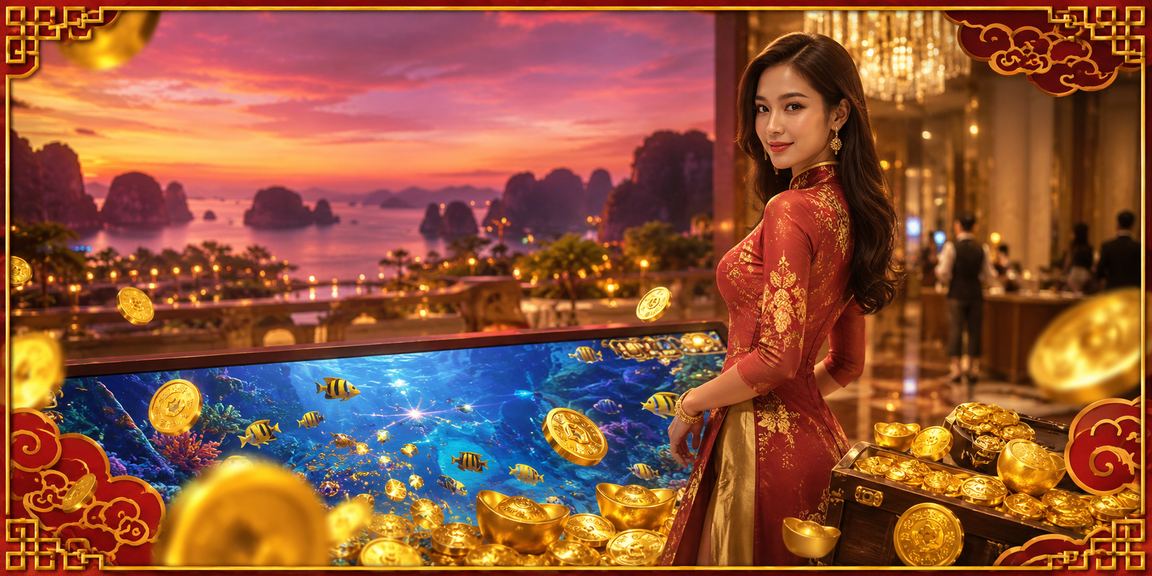 Người dùng Việt Nam tham gia cá cược trực tuyến với giao diện bảo mật tại vịnh Hạ Long