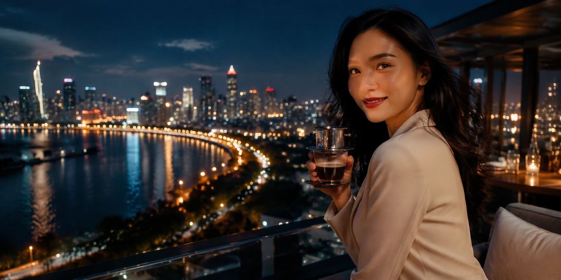 Người dùng Sài Gòn vừa uống cà phê vừa đặt cược casino trên điện thoại di động