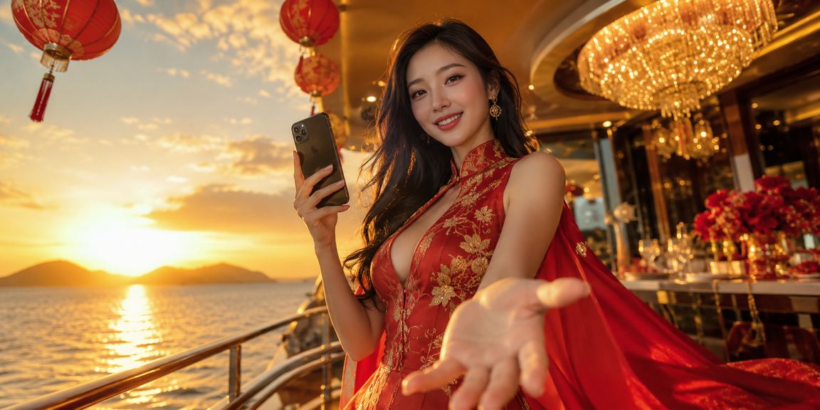 Người dùng trải nghiệm casino di động tại bãi biển Phú Quốc